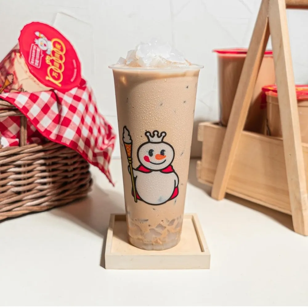 Coconut Jelly Milk Tea